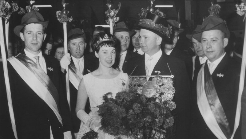 Königspaar 1962, Alfred Hachmann und Margret Blome, Dinschede