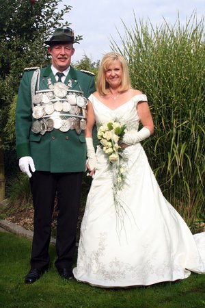 Königspaar 2010, Michael Knappstein und Margit Rusch, Schützenkompanie Glösingen