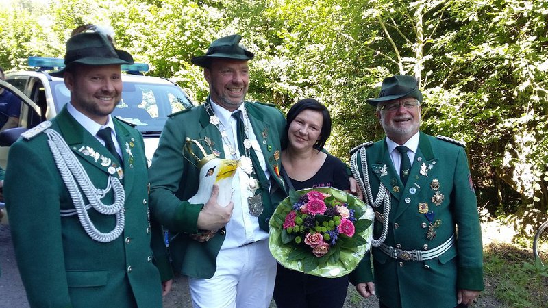 Königspaar 2018 - Olaf "Tom" und Jana Kösling